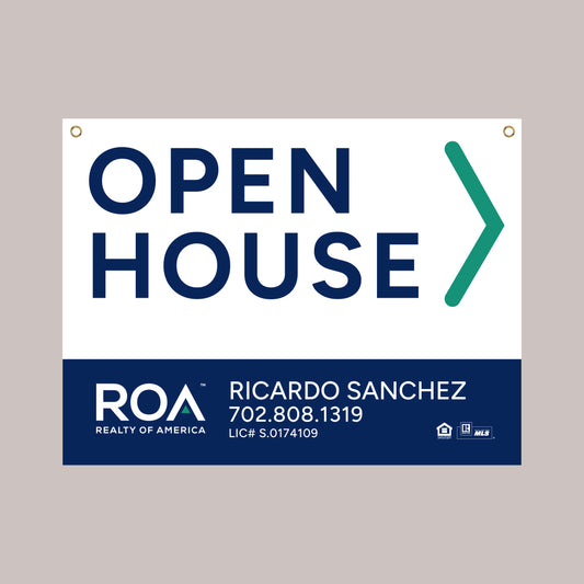 Open House Signs